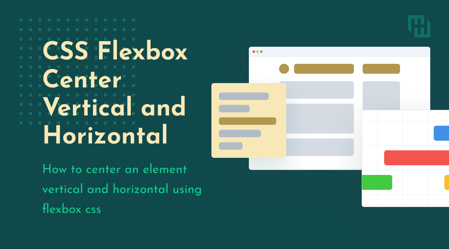CSS Flexbox to center vertical and horizontal